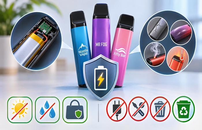 What Consumers Should Know About Disposable Vape Battery Safety